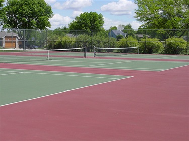 Frank Olson Tennis Court