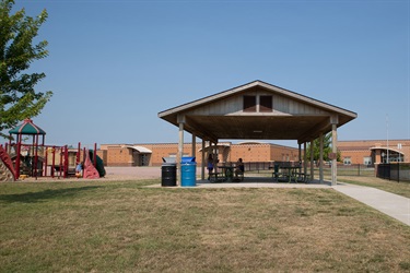 Shelter at Fred Dawley Park