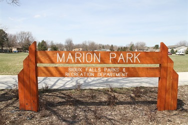 Marion Park Sign