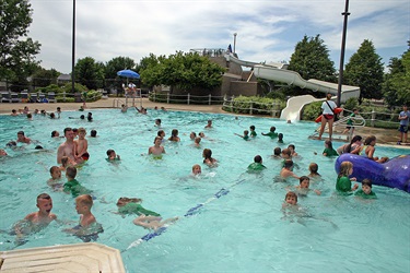 View of Pool and Slide