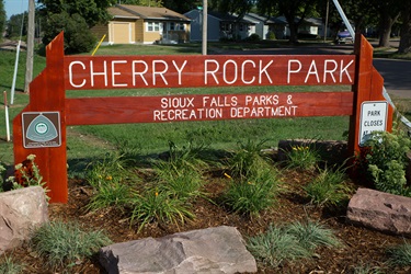 Cherry Rock Park Sign