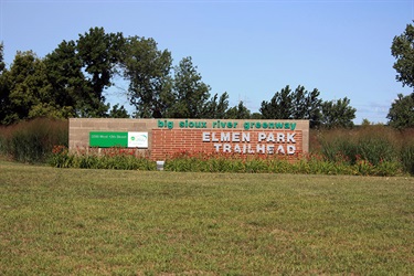 Elmen Trailhead Sign