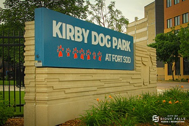 Kirby Dog Park Sign
