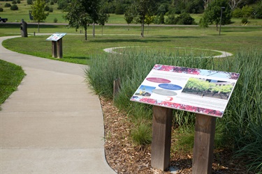 Mary Jo Wegner Arboretum Educational Sign