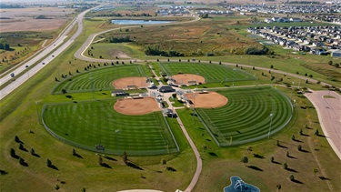 aerial photo of harmondon park