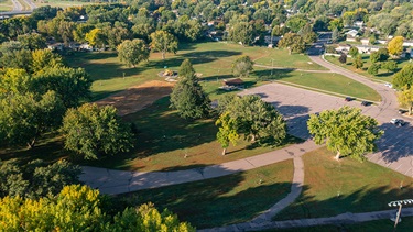 Aerial Photo of Riverdale Park